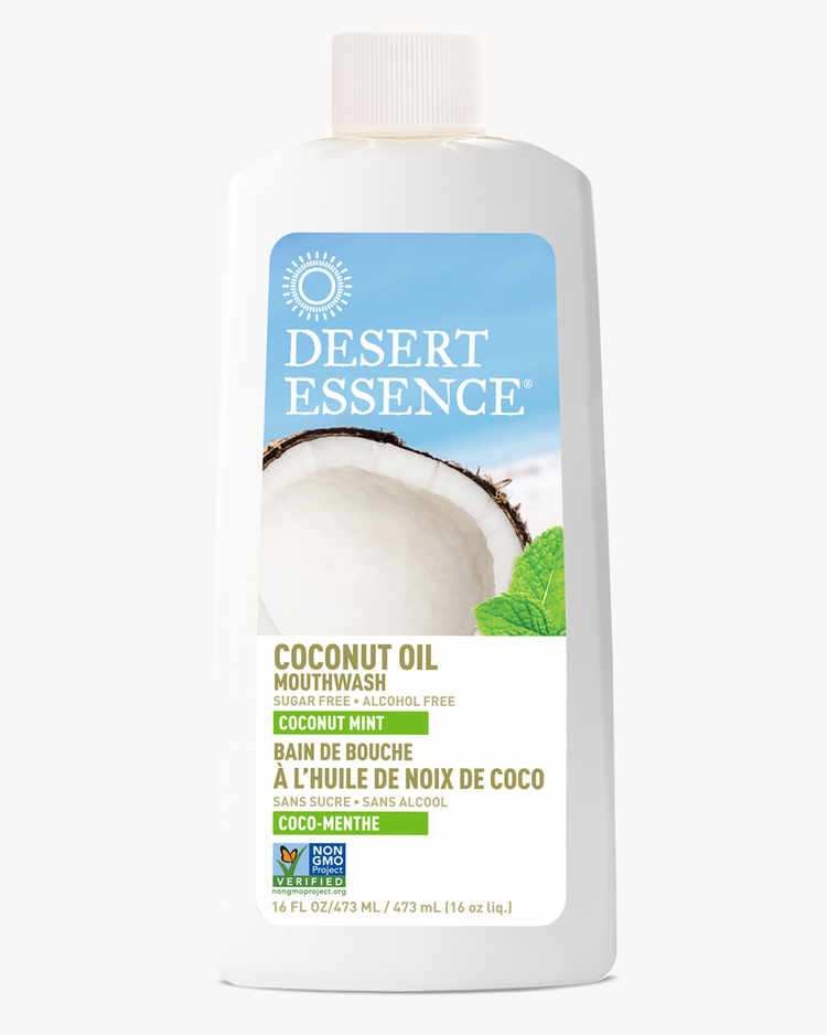 Desert Essence Mouthwash Coconut Oil Oral Health Guru